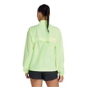 New Balance Valencia Marathon Sport Essentials Jas Groen Geel Dames