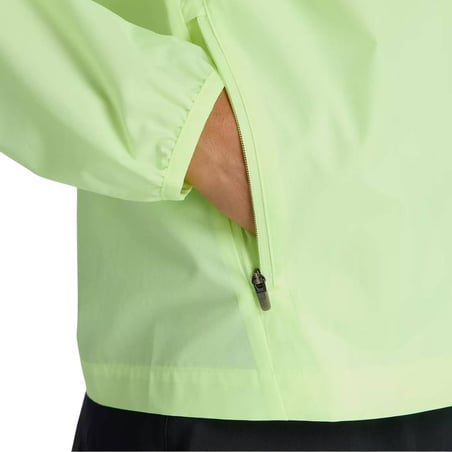 New Balance Valencia Marathon Sport Essentials Jas Groen Geel Dames