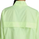 New Balance Valencia Marathon Sport Essentials Jacke in Grün-Gelb für Damen