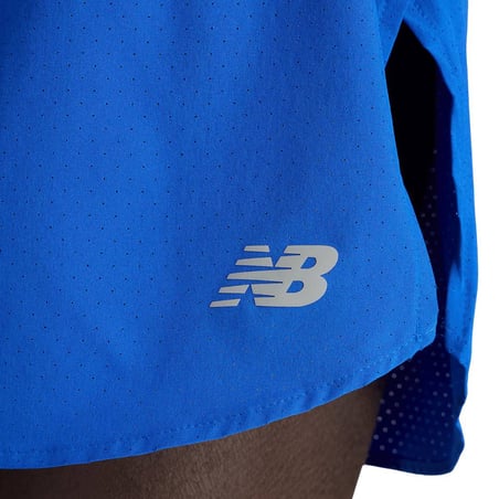 Short New Balance Valencia Marathon RC Split 3" Bleu