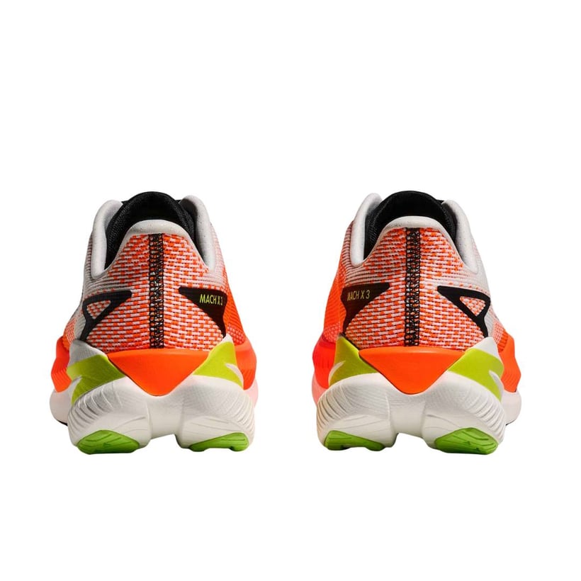 Hoka Mach X 3 Schoenen Wit Oranje AW25