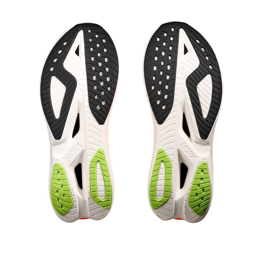 Buty Hoka Mach X 3 Biało-Pomarańczowe AW25