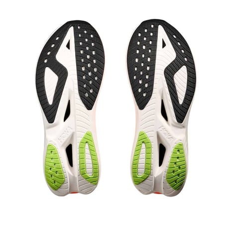 Hoka Mach X 3 Schoenen Wit Oranje AW25