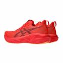 Zapatillas Asics Novablast 5 Rojo Negro AW25