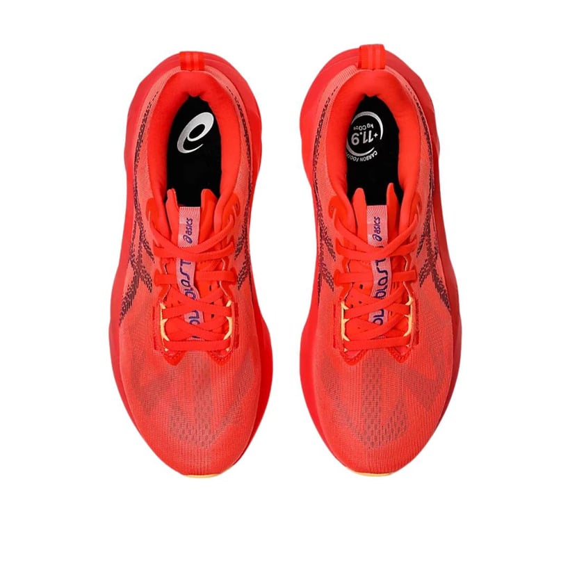 Tênis Asics Novablast 5 Vermelho Preto AW25