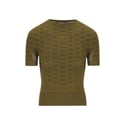 Q36.5 Base Layer 2 Onderhemd Korte Mouw Groen Bruin