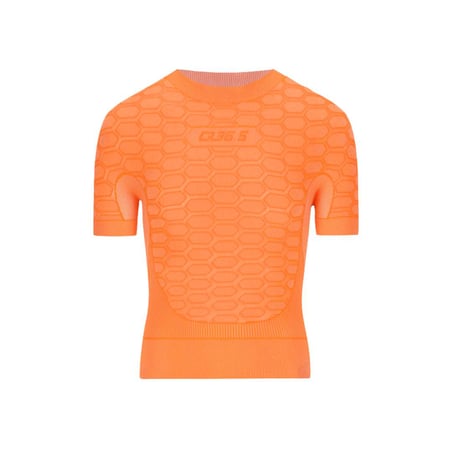 Camiseta Interior Q36.5 Base Layer 2 Manga Curta Laranja