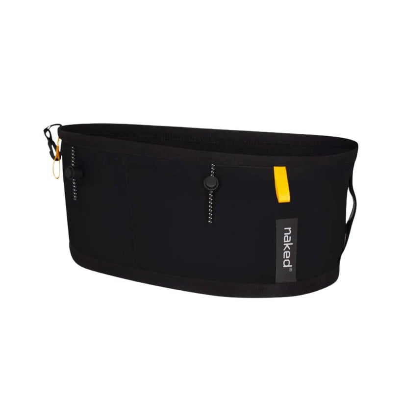Cinturón Naked Running Band V2 2L Negro Amarillo