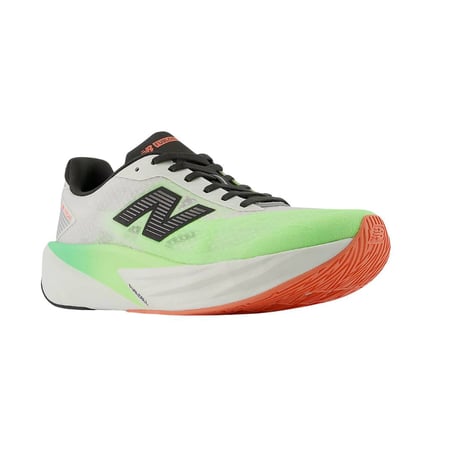 New Balance FuelCell Rebel v5 Ekiden White Green AW25 Shoes