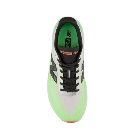 New Balance FuelCell Rebel v5 Ekiden White Green AW25 Shoes