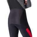 Castelli Sorpasso RoS Black Red Bib Shorts
