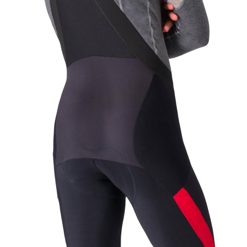 Culotte Castelli Sorpasso RoS Czarny Czerwony