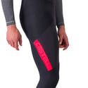 Castelli Sorpasso RoS Zwart Rood Kuitbroek