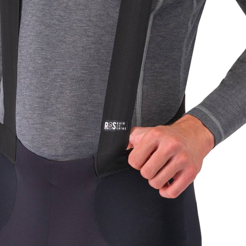 Culotte Castelli Sorpasso RoS Czarny Czerwony