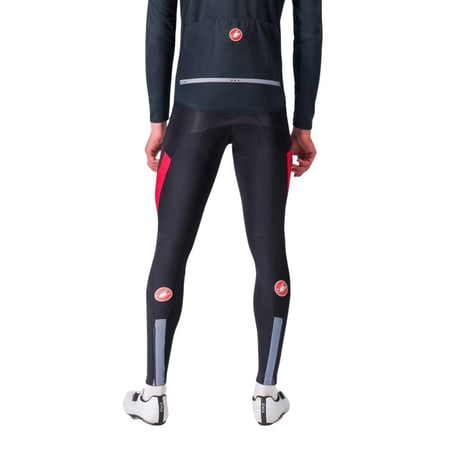 Castelli Sorpasso RoS Zwart Rood Kuitbroek