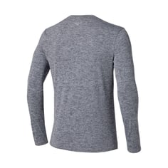 T-shirt Manches Longues Mizuno Core Impulse Half Zip Gris 2