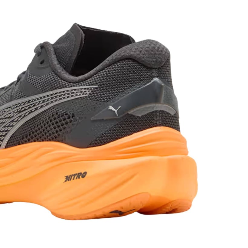 Tênis Puma Deviate Nitro 3 Preto Laranja AW25
