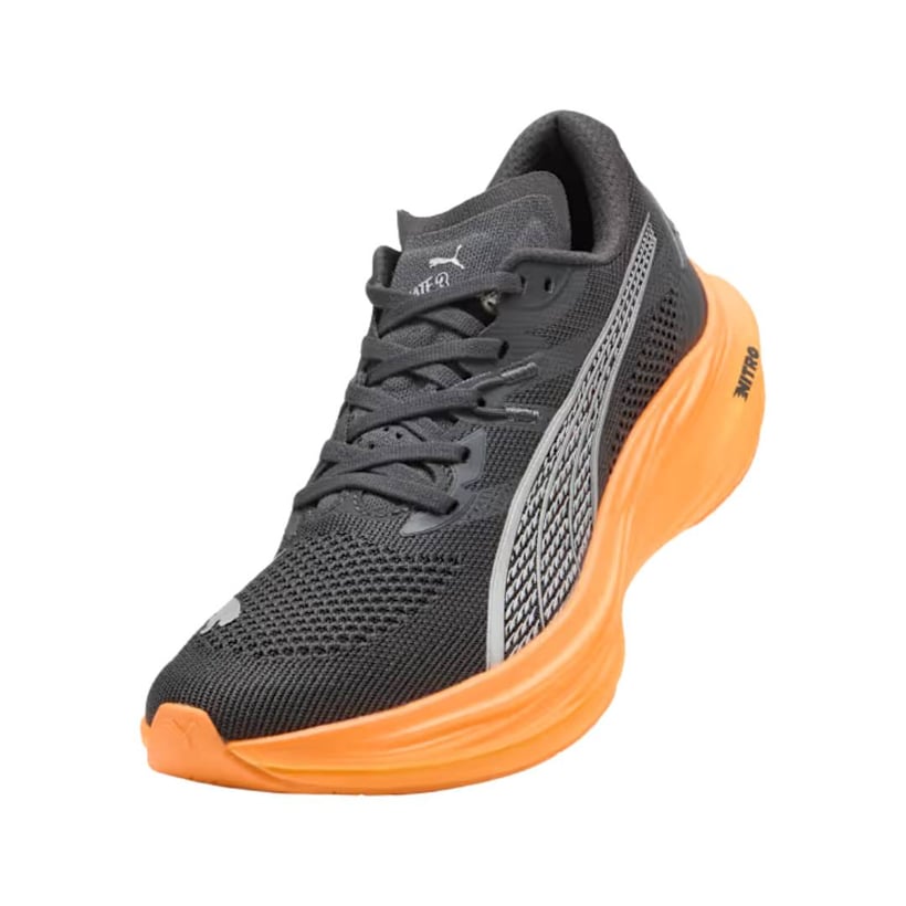 Buty Puma Deviate Nitro 3 Czarno-Pomarańczowe AW25