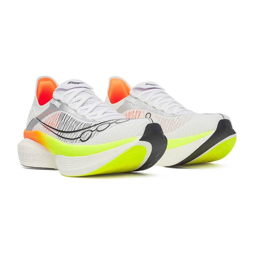 Saucony Endorphin Elite 2 Shoes White Orange...