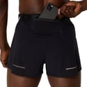 Asics Meta Run Split Shorts Zwart
