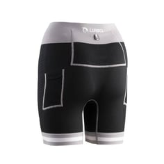 Shorts Courts Lurbel Spirit Flux Noir Gris Femme 2