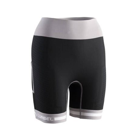 Shorts Courts Lurbel Spirit Flux Noir Gris Femme