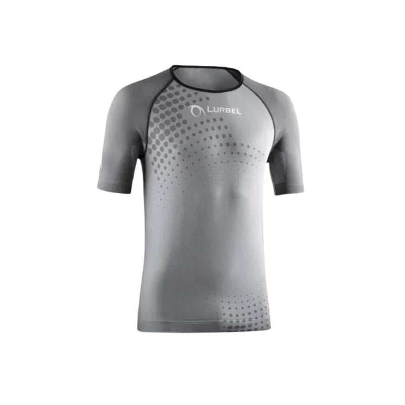 Maglietta Lurbel Spirit Flux Grigio Nero