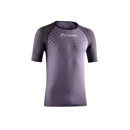 Koszulka Lurbel Spirit Flux Fioletowo-Czarna Unisex