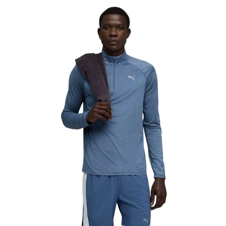 Puma Velocity Cloudspun Langarmshirt Blau