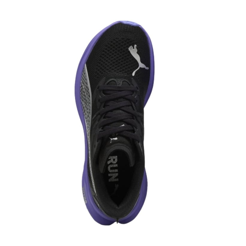 Puma Deviate Nitro 3 Schwarz Lila AW25 Damenschuhe