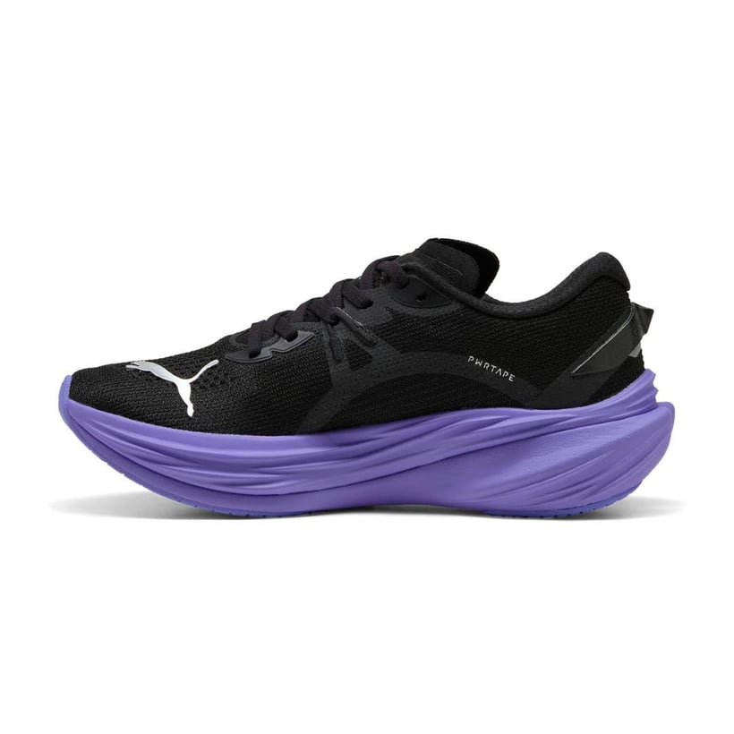 Puma Deviate Nitro 3 Schwarz Lila AW25 Damenschuhe