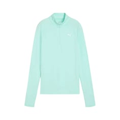 Puma Velocity Cloudspun Langarmshirt Blau Grün Damen