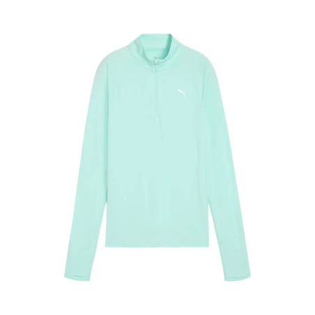 T-shirt Puma Velocity Cloudspun Manches Longues Bleu Vert Femme
