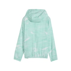 Puma Run Velocity AOP Woven Blau Weiß Damenjacke 2
