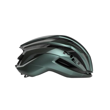 Casco Met Trenta 3K Carbon Verde Blu