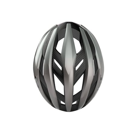 Capacete Met Trenta 3K Carbon Cinza Preto