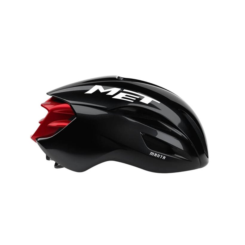 Met Manta MIPS Helm Schwarz Rot