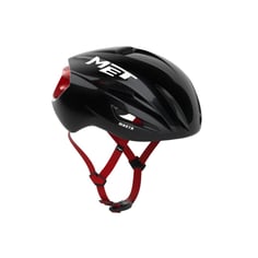 Capacete Met Manta Mips Preto Vermelho