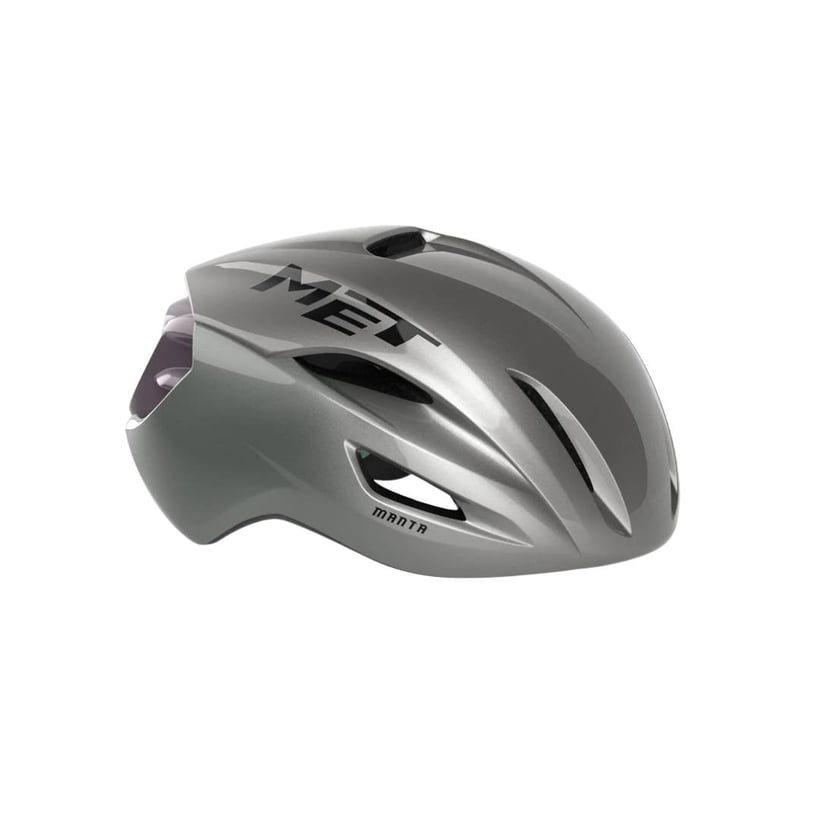 Met Manta Mips Helm Zilvergrijs