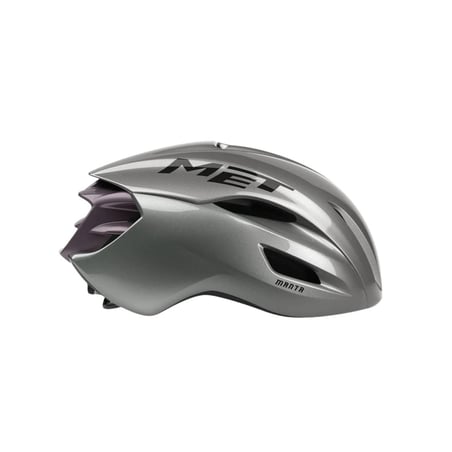 Met Manta Mips Helm Zilvergrijs
