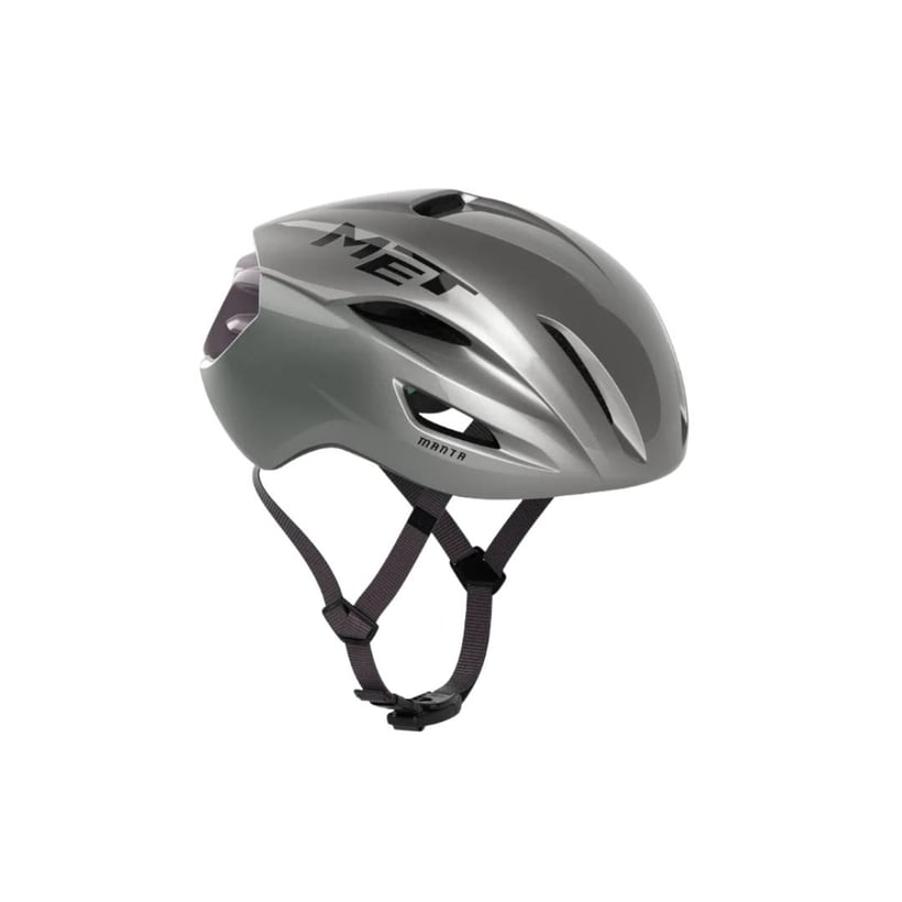 Met Manta Mips Helm Zilvergrijs