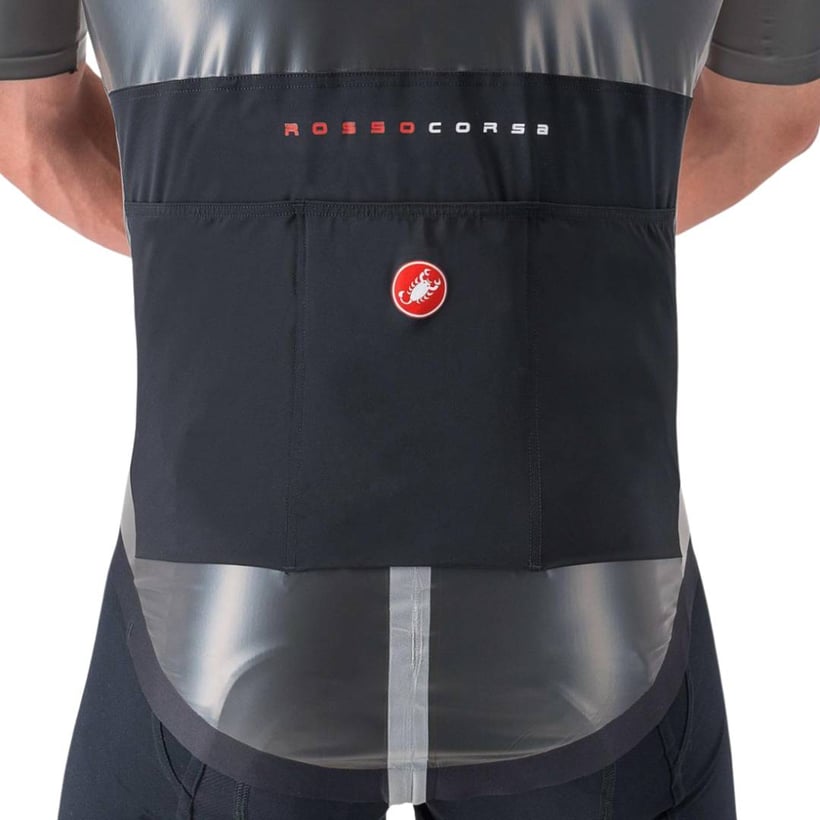 Castelli Gabba R Korte Mouwen Jack Grijs Zwart