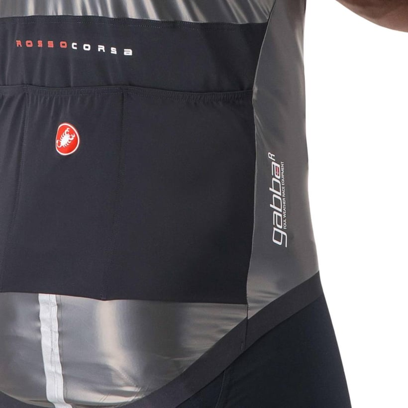 Castelli Gabba R Short Sleeve Jacket Gray Black