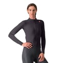 Castelli Espresso Thermal Langarmtrikot Schwarz Damen