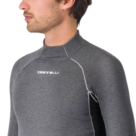Castelli Flanders 2 Long Sleeve Undershirt Grey Black