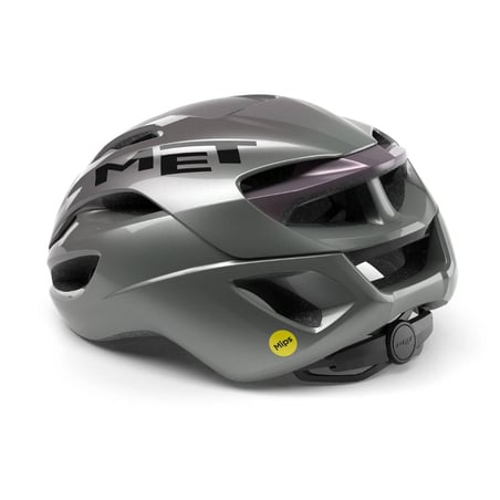 Casco Met Rivale Mips Grigio Nero