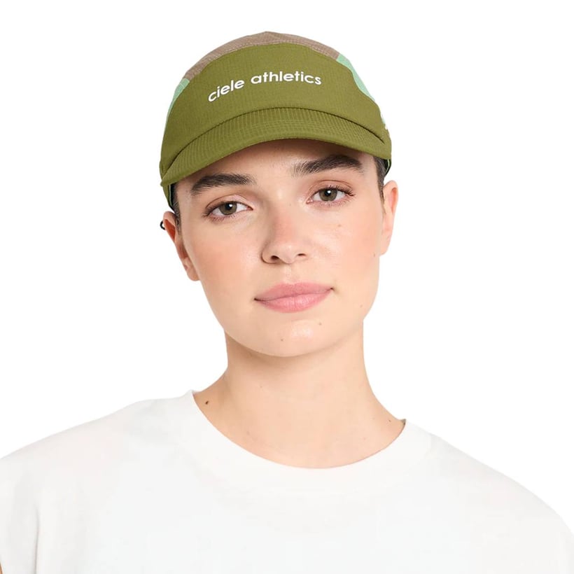Boné Ciele FSTCap Field Iconic SL Verde Marrom