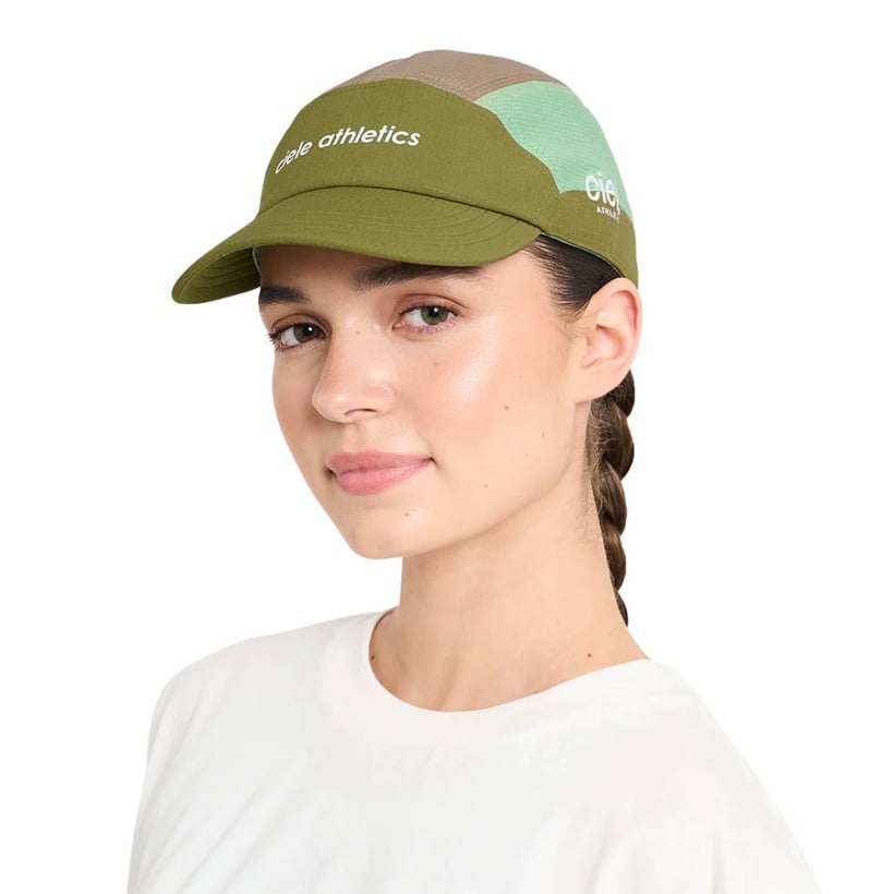 Boné Ciele FSTCap Field Iconic SL Verde Marrom