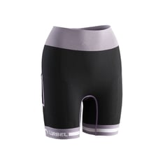 Pantaloncini Corti Lurbel Spirit Flux Nero Viola Donna