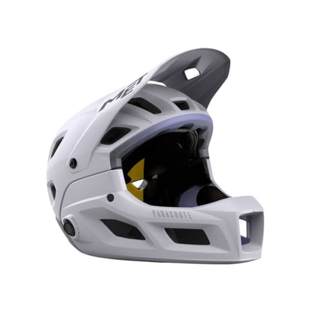 Casco Met Parachute MCR Gris Morado